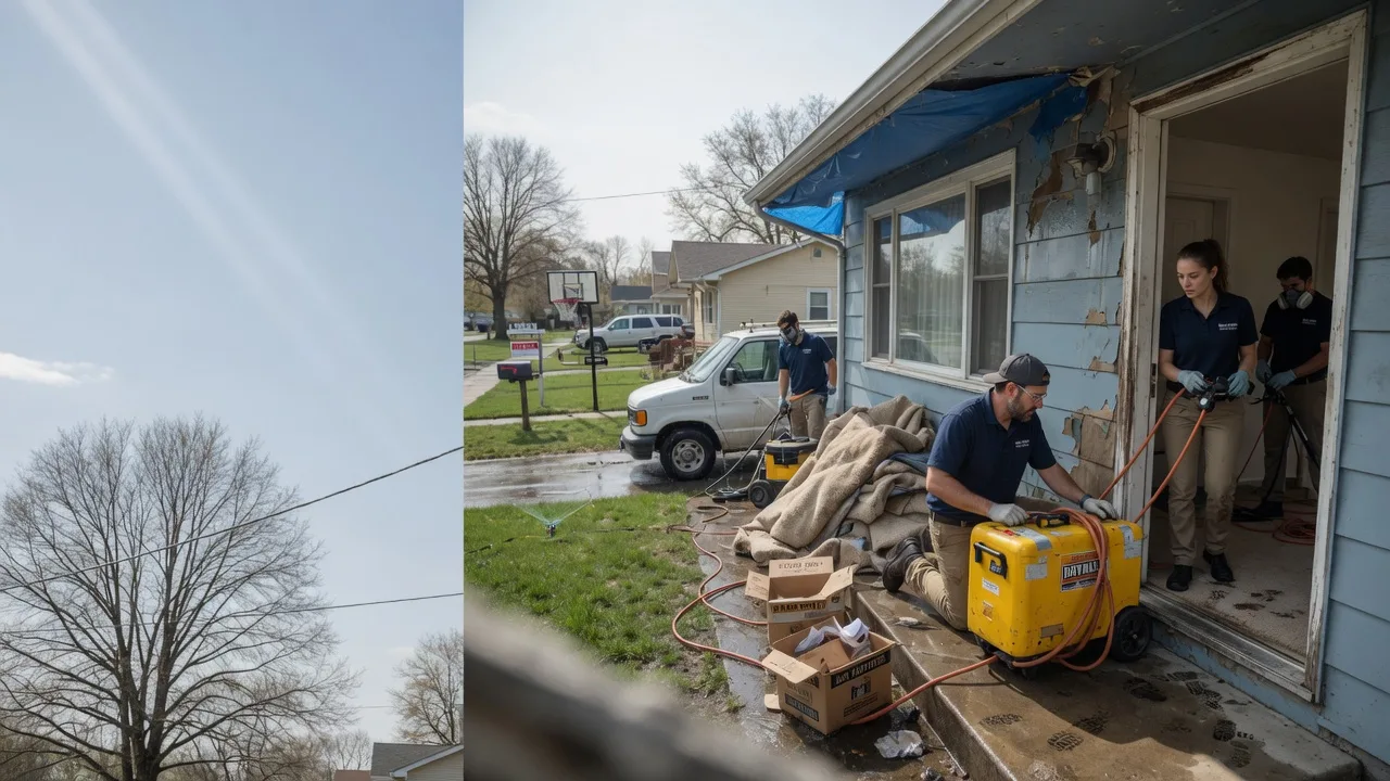 Basement Flood Cleanup in Davis, SD near me